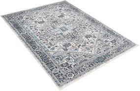 TA Koberec 3783A STRIEBORNÁ / D.GRAY MYSTIC Rozmer: 120x180 cm