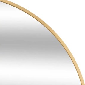 Atmosphera - Nástenné zrkadlo ALICE pr. 70 cm zlatá