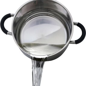 Elo 50904 Basic 4-dielna súprava nehrdzavejúcich hrncov Black Steam