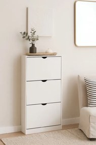 Noela Botník s 3 priehradkami biely LUNARO