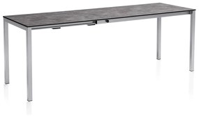 Cubic HPL rozťahovací stôl antracit 140-210 cm