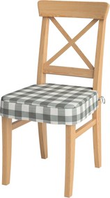 Sedák na stoličku Ingolf farba produktu sivá látka vzorované