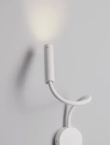 LED biele nástenné svietidlo Sonica