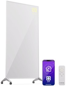 Klarstein Wonderwall Smart Bornholm, infražiarič, 60 x 120 cm, 1200 W, aplikácia