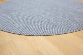 Vopi koberce Kusový koberec Quick step šedý kruh - 57x57 (priemer) kruh cm