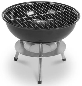 Fieldmann - Stolný gril na uhlie zelená/čierna