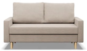 Dvojmiestna pohovka BLANK Elegant rozkladacia, béžová