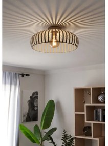 Eglo 901747 - Stropné svietidlo MOGANO 1xE27/40W/230V pr. 43 cm krémová