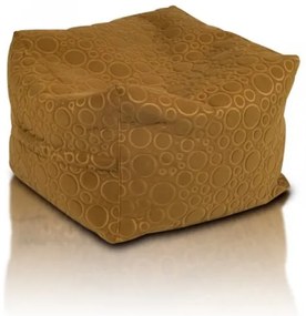 Sedací vak taburetka CUBO Exclusive TiaHome - Modrá