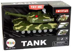 Lean Toys Vojenský tank – zvukové a svetelné efekty