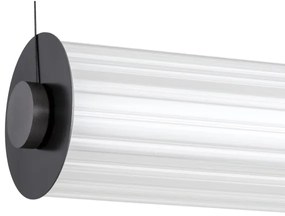 Argon 8628 - LED Luster na lanku HAMPTON LED/60W/230V 3000K 80 cm čierna