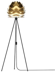 UMAGE Aluvia mini lampa mosadz Tripod čierna