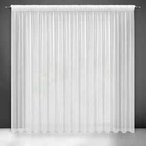 ZÁCLONA NA PÁSKE PILAR 350X270 CM BIELA