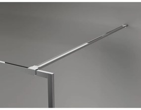 Mexen Kioto-F, sprchová zástena s rámom 80 x 202 cm, 8 mm číre sklo, chrómový profil, 800-080-104-01-00