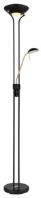 Globo 59020B - LED stmievateľná stojacia lampa LEONAS LED/20W/230V + LED/5,5W 30