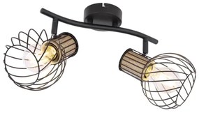 Globo 54012-2S - Bodové svietidlo LUISE 2xE27/40W/230V