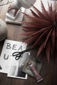 Watt & Veke Závesná svietiaca hviezda Liz Red Ochre 50 cm