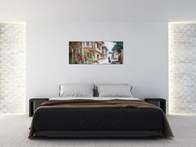 Obraz Filipínske dediny, Ázia (120x50 cm)