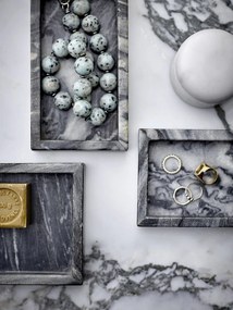 Bloomingville Mramorový podnos Feliza Grey