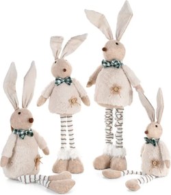 Dekoratívna figúrka FIG 1 zajačik, béžová