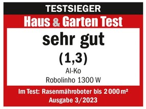 AL-KO Robolinho 1300 W Robotická kosačka (25,2 V/1300m2) 123034