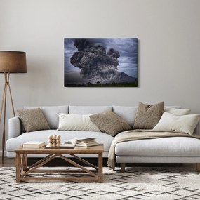 Obraz - Sopečná erupcia (90x60 cm)