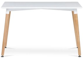 Autronic BONTEC Jedálenský stôl 120x80cm, mdf DT-304 WT Farba: Biela