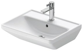 DURAVIT D-Neo závesné umývadlo s otvorom, s prepadom, 550 x 440 mm, biela, 2366550000