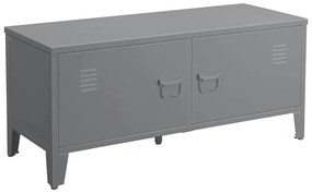 Sivá skrinka na topánky s lavicou Salino – Støraa