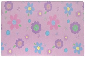 Koberce Breno Kusový koberec Dwinguler Rastlinná záhrada, ružová, viacfarebná,140 x 230 cm
