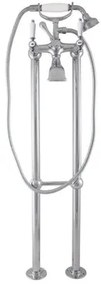 Vaňová batéria RAV Slezák MORAVA so sprchovacím setom 150 mm chróm MK550.5/2
