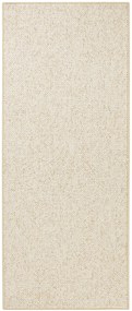 BT Carpet, Behúň Wolly 102843, 80x200, biela, obývacia izba