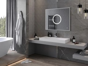 Mexen Koga, LED kúpeľňové zrkadlo s podsvietením 100 x 80 cm, 6000K, ochrana proti zahmlievaniu, 9821-100-080-611-00