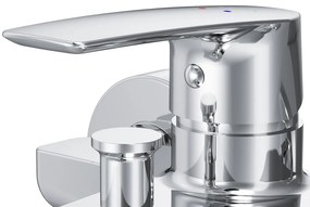 Vaňová a sprchová batéria AM.PM Gem F90A10000 jednopáková, chróm