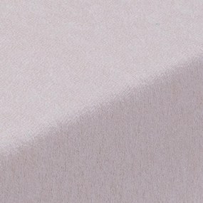 Napínacia plachta na posteľ froté EXCLUSIVE kávová sada 2 ks 90 x 200 cm