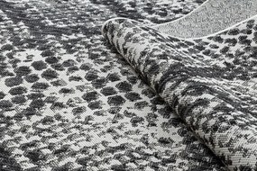 Dywany Łuszczów Kusový koberec Sion Sisal Snake`s skin 22162 ecru/black – na von aj na doma - 200x290 cm