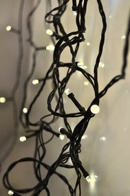 Vianočná vonkajšia LED reťaz 10 m - 100LED - teplá biela