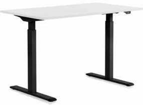 Office Smart písací stôl 140x60 cm čierny/biely
