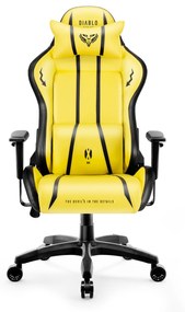 Herné kreslo Diablo X-One 2.0 Normal Size, Electric Yellow/ žlté