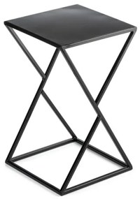 Stojan na kvety LOFT 40x23,5 cm čierna