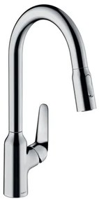 Hansgrohe Focus drezová batéria s vyťahovacou spŕškou, 2 prúdy chróm 71 820 000