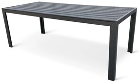 Noela Záhradný jedálenský set Viking XL 190cm + 6x ratanová stolička Roma