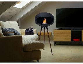 Biokrb TOKIO 45x100 cm 2 kW čierny