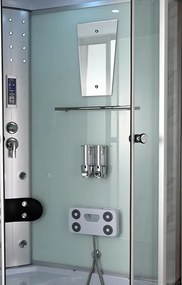 Terra Hydromasážny box WSH7106LW WH, 120x80 ľavý bez sauny