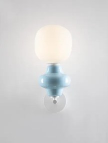 LED modré nástenné svietidlo Clio
