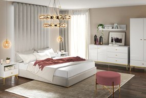 KOMODA BELLINI BIELY VYSOKÝ LESK 160 cm