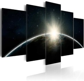 Obraz - Blue planet - Earth Veľkosť: 100x50, Verzia: Premium Print