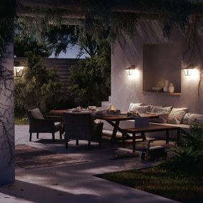 Philips - Vonkajšie nástenné svietidlo KINNO 1xE27/25W/230V IP44