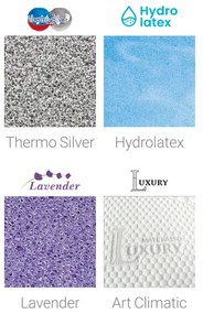 Materasso Penový matrac Strong2Balance Rozmer: 120 x 200 cm