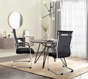 Konferenčná stolička Brenda - Čierna